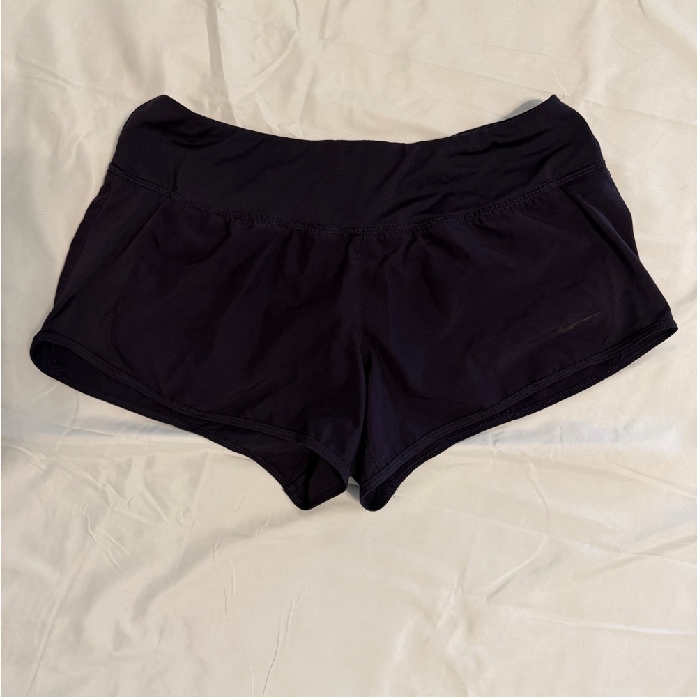 Nike Dri-Fit Navy Women’s Running Workout Athletic Shorts – Size Medium - Picture 8 of 8
